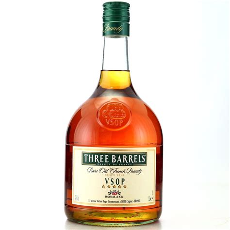 cheapest three barrels brandy in supermarkets.